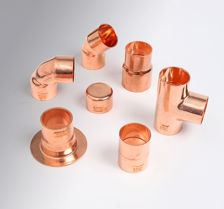 Copper Capillary Fittings / End feed fittings