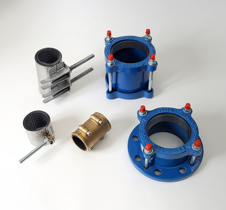 Pipe Dresser Couplings - Coupling Clamps &  Repair Clamps