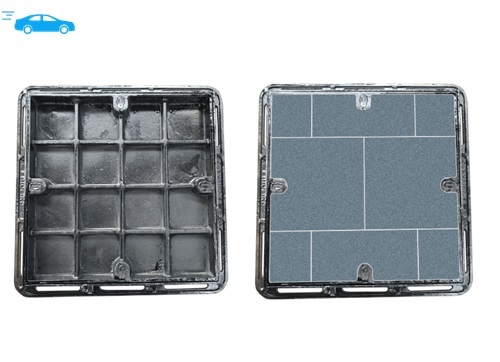 Ductile Iron Medium Duty Recessed Manhole Cover & Frame (A2 Grade)