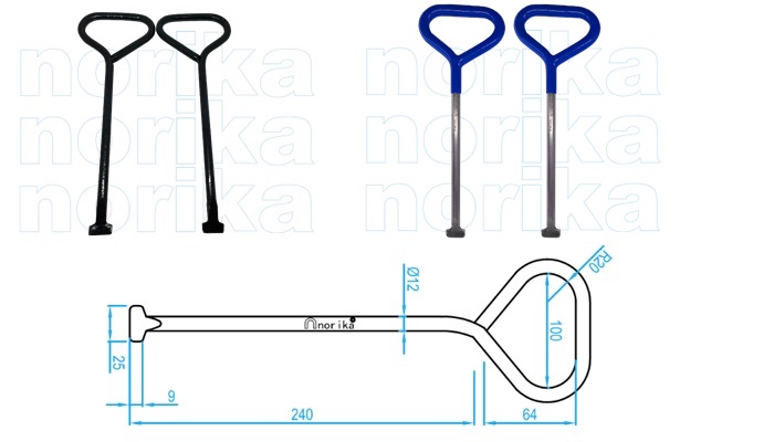 Key For Manhole Cover