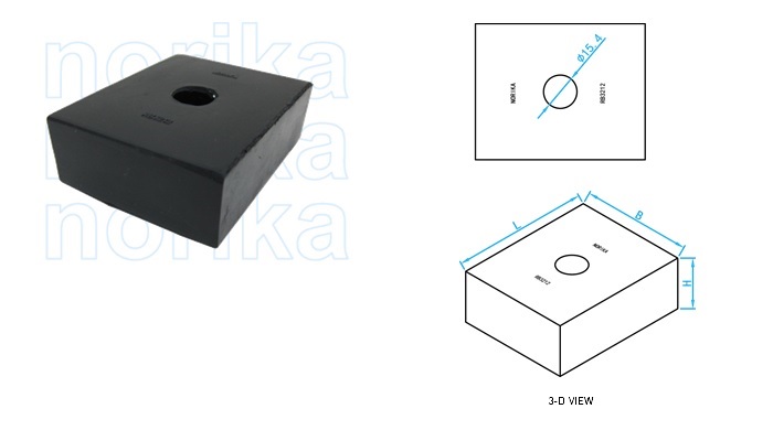 Rubber Block For Pump