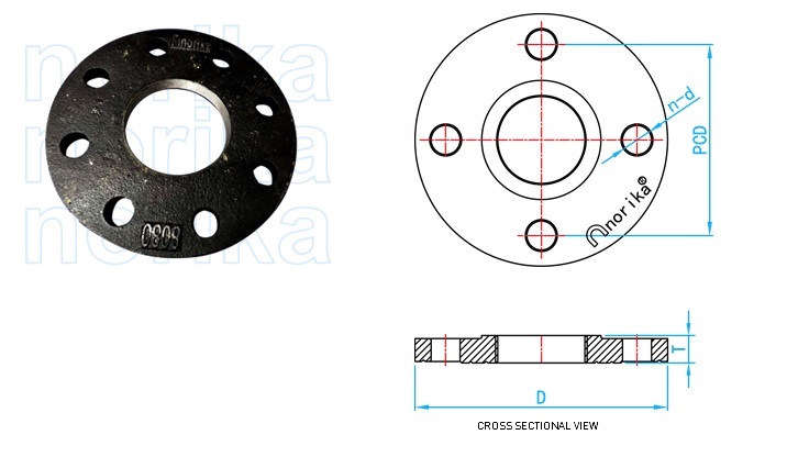 Heavy Duty Ductile Iron Companion Flange