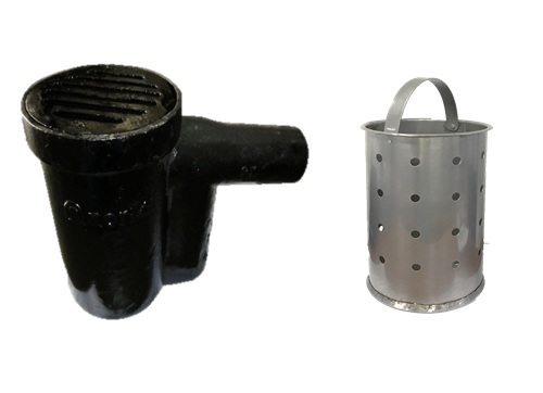 Cast Iron Gully Trap & Strainer