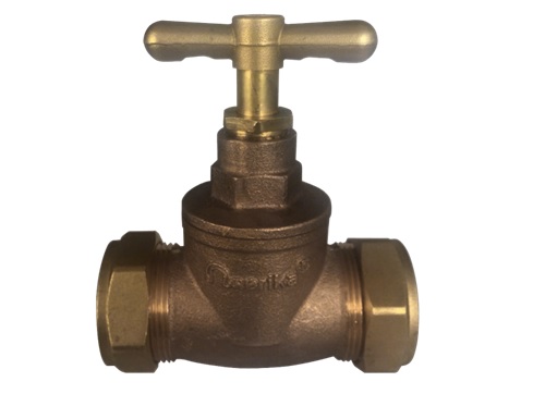 Bronze Globe Valve With Compression End