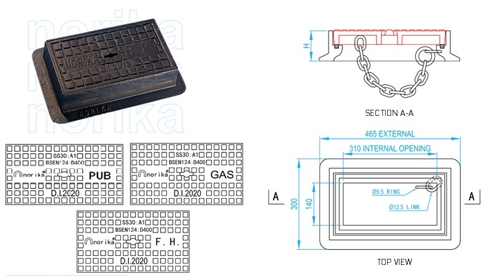 Single Valve Box (PUB, Gas, Fire Hydrant)