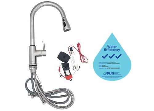 AISI304 Pull Out Sink Mixer Tap(Touch Sensor)