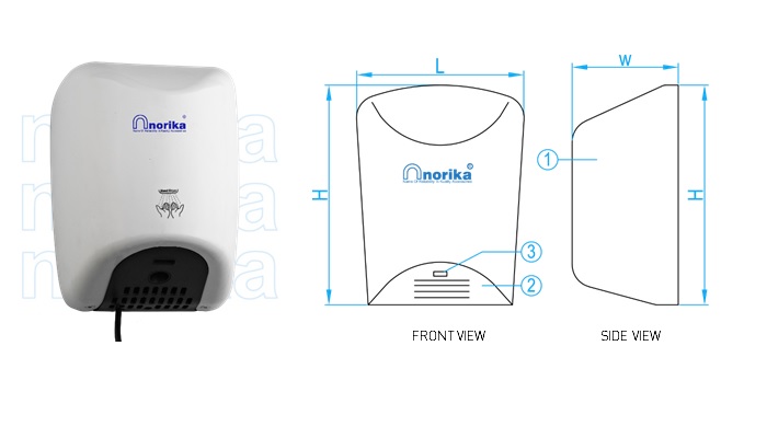 Automatic Quick Dry Hand Dryer