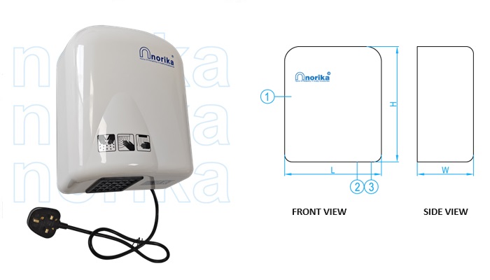 Sensor Operated Hand Dryer