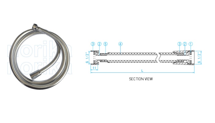 PVC Flexible Shower Hose