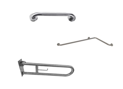 Stainless Steel Handicapped Grab Bar