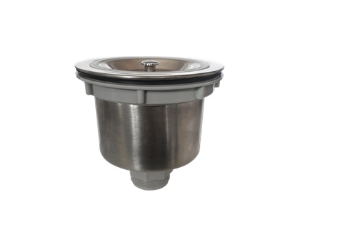 Stainless Steel Big Basket Waste Plug (6 1/2")