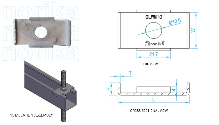 Unistrut Holding Bracket