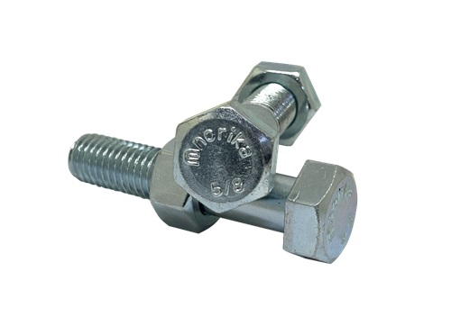 Galvanized  Iron Hexagonal Bolts & Nuts