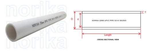 SS141 uPVC PIPES