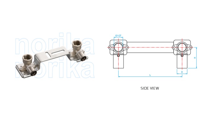 PEX Press-Fit Assembly Double Elbow (Type F5)