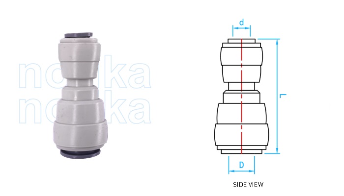 PE Push-fit Reducing Socket