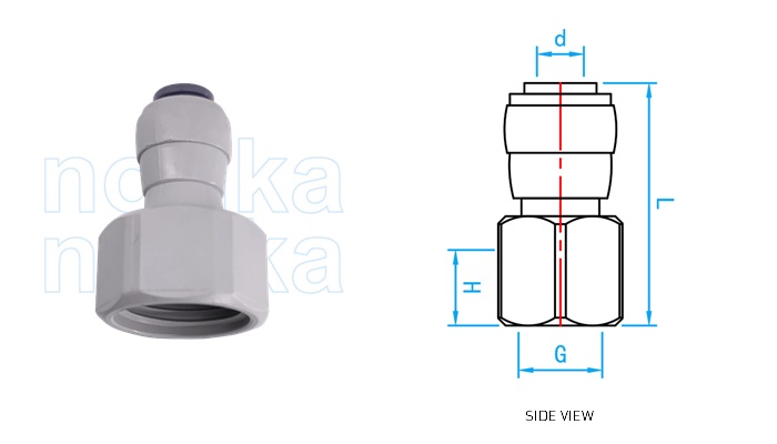 PE Push-fit FI Adaptor