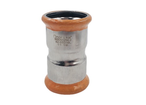 Stainless Steel 316L Press Fit Equal Socket