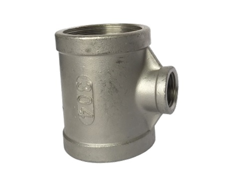 Stainless Steel 304 Threaded Reducing Tee