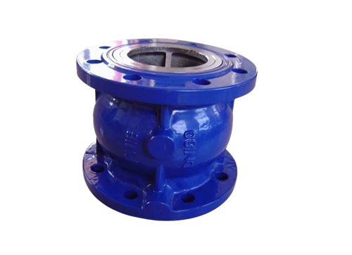 Ductile Iron Double Flanged Spring Loaded Silent Check Valve