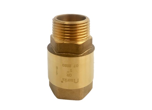 DZR Brass piston Spring Check Valve MxF