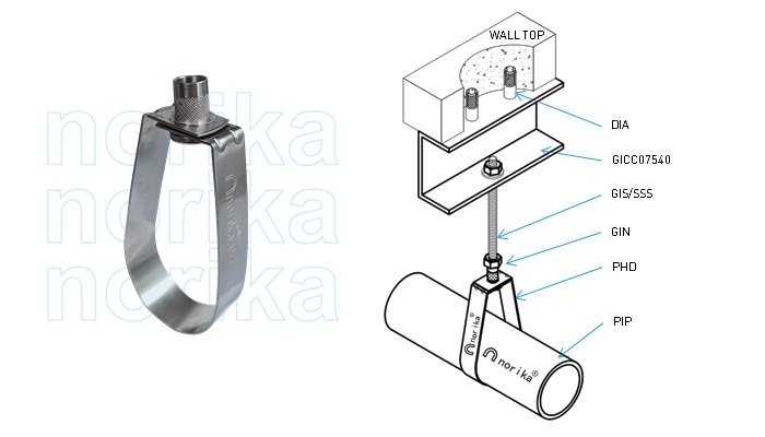 Stainless Steel 304 Band Hanger