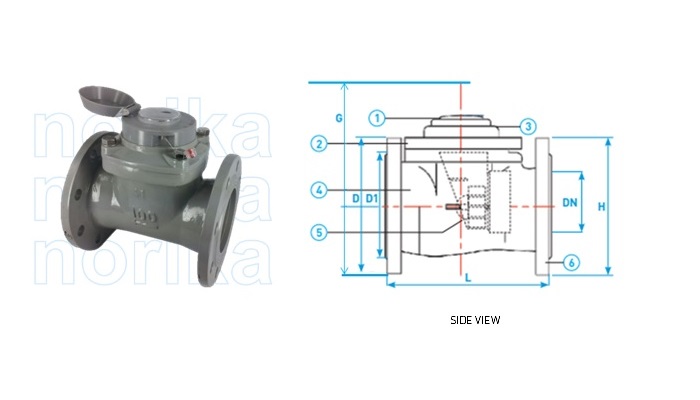 Woltman Water Meter