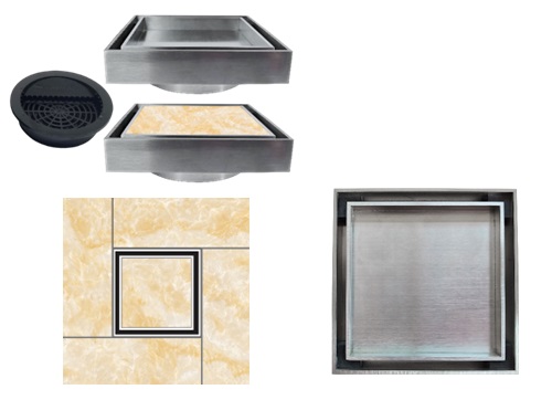 AISI304L LUXURY SMARTDRAIN TILE & MARBLE (FOR GCB PROJECTS)