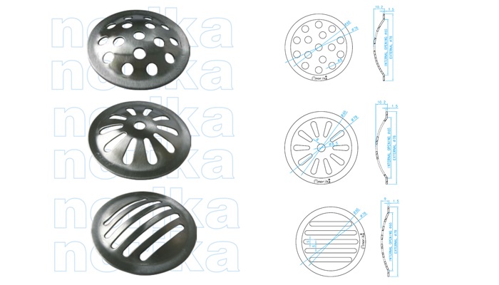 AISI304 Dome Grating