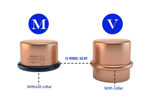 About Press Fit Fittings M-Profile & V-Profile