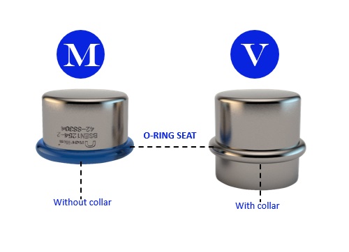 About Press Fit Fittings M-Profile & V-Profile