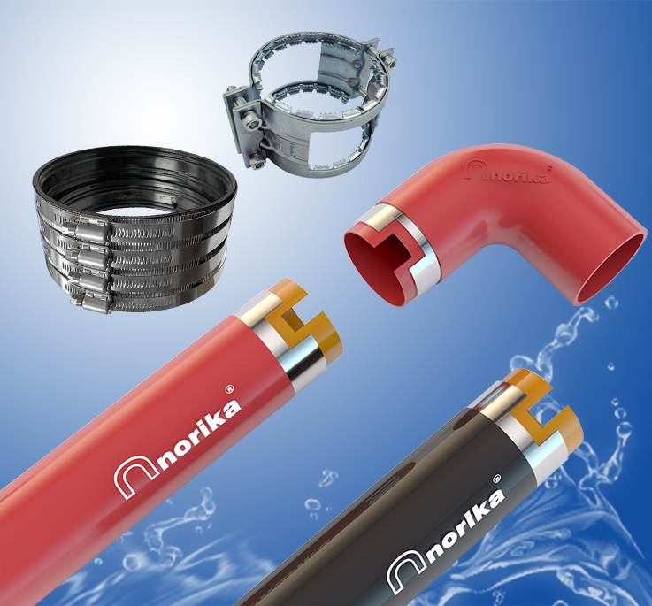 Epoxy Coated Hubless Pipe & Fittings