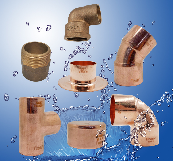 Copper Capillary Fittings / End feed fittings