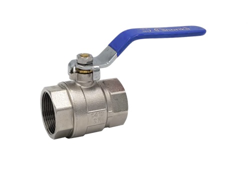 Handle Ball Valve - Brass CR Full Bore Ball Valve Chrome Plated / 2 Way Ball Valve