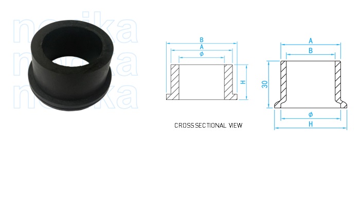 Rubber Bush For Bottle Trap