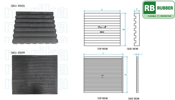 Rubber Block For Pump