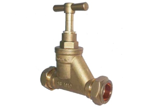 Brass CR Stopcock Compression End