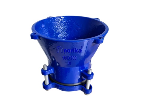 Ductile Iron Epoxy Coated Overflow Funnel