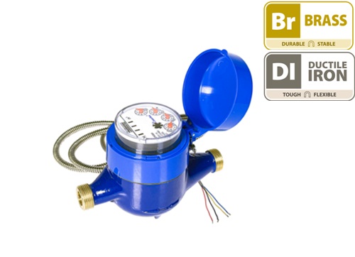 Multi Jet Dry Dial Smart Water Meter With Modbus RTU Output  (R80)